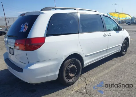 2005 Toyota Sienna Le из США, поврежденный, VIN 5TDZA23C55S323972